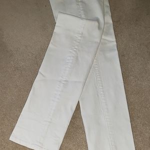 White jeans